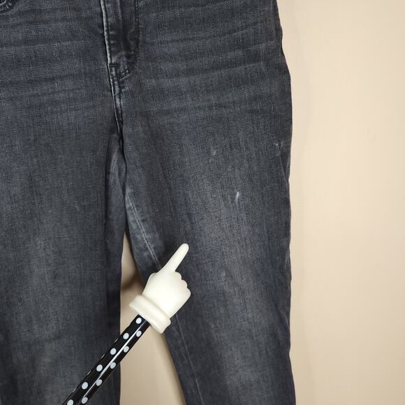 Levi's Mid-rise 711 Skinny Cropped Jeans in Gray Size 27 - Picture 6 of 13